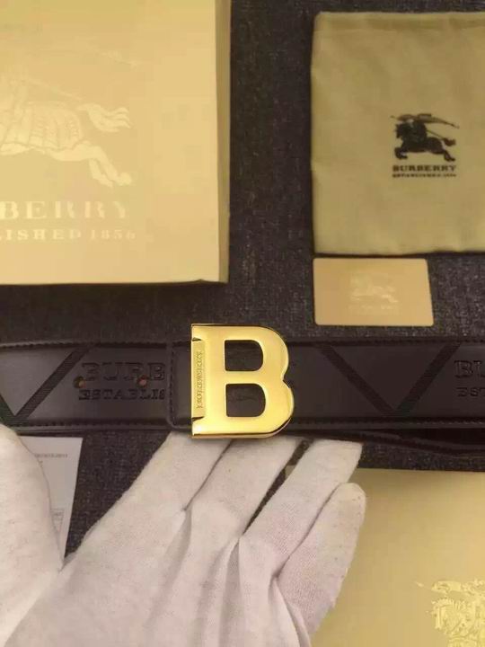 Super Perfect Quality Burberry Belts(100% Genuine Leather,steel buckle)-302