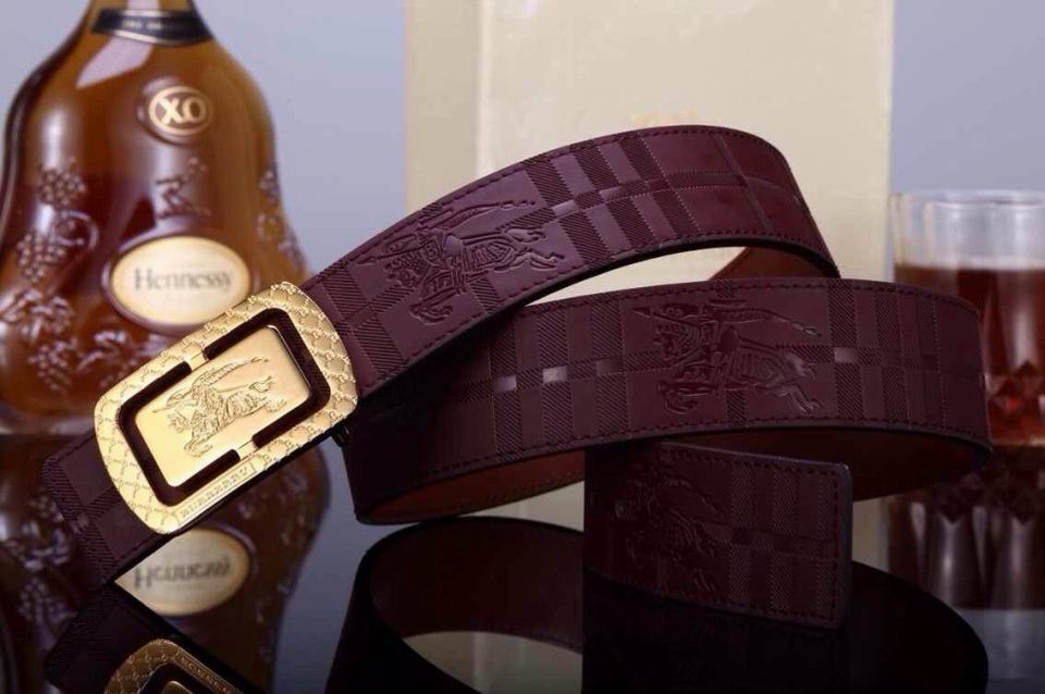 Super Perfect Quality Burberry Belts(100% Genuine Leather,steel buckle)-310