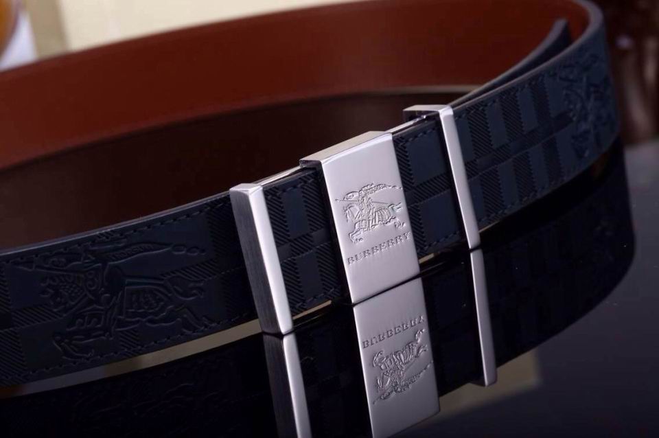Super Perfect Quality Burberry Belts(100% Genuine Leather,steel buckle)-341
