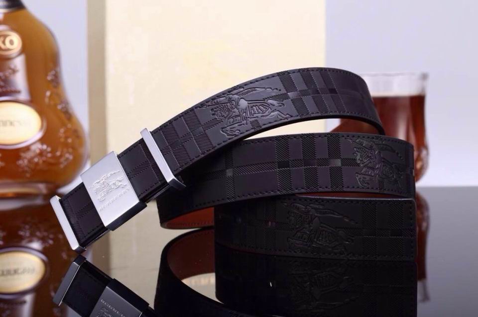 Super Perfect Quality Burberry Belts(100% Genuine Leather,steel buckle)-346