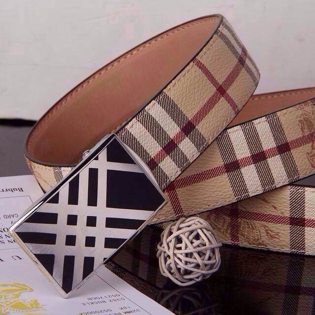 Super Perfect Quality Burberry Belts(100% Genuine Leather,steel buckle)-367