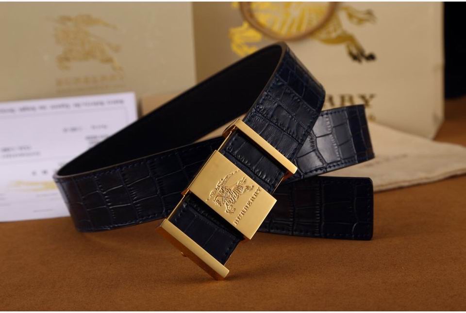 Super Perfect Quality Burberry Belts(100% Genuine Leather,steel buckle)-380