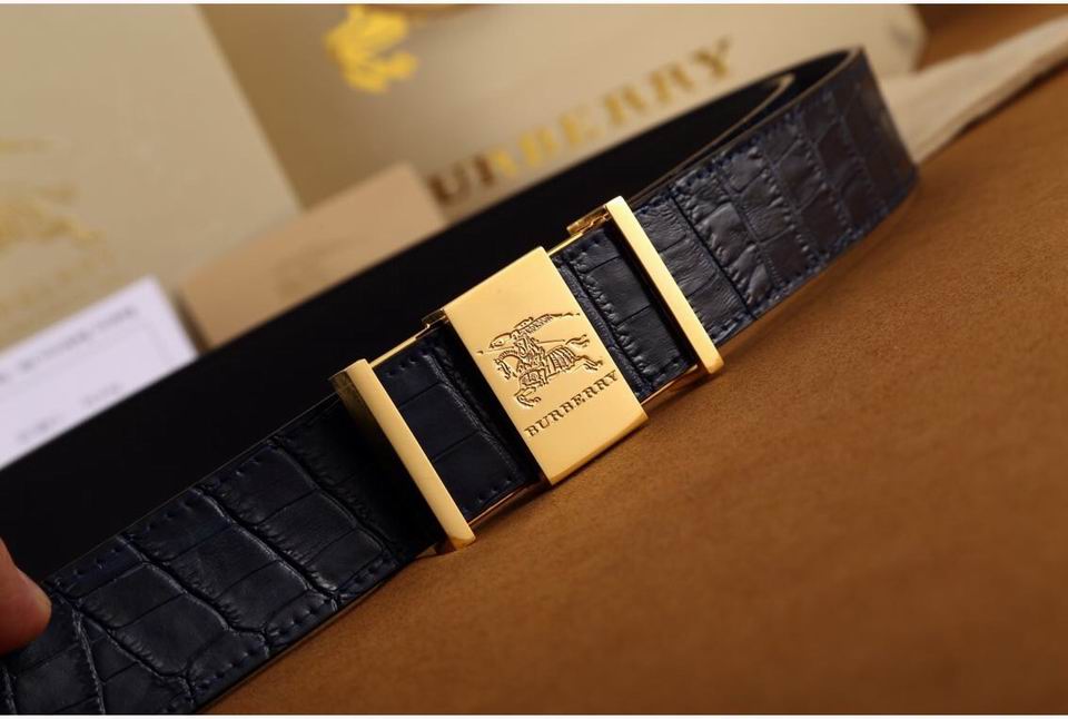 Super Perfect Quality Burberry Belts(100% Genuine Leather,steel buckle)-381