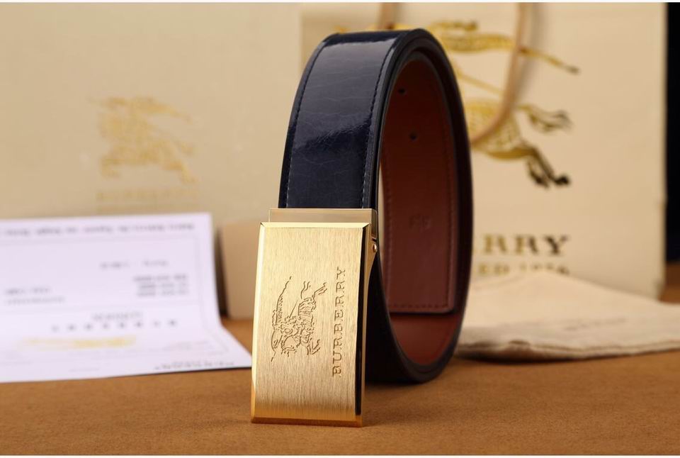 Super Perfect Quality Burberry Belts(100% Genuine Leather,steel buckle)-382