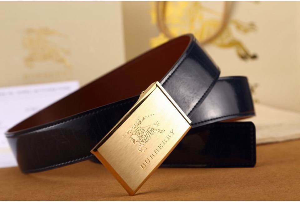Super Perfect Quality Burberry Belts(100% Genuine Leather,steel buckle)-383