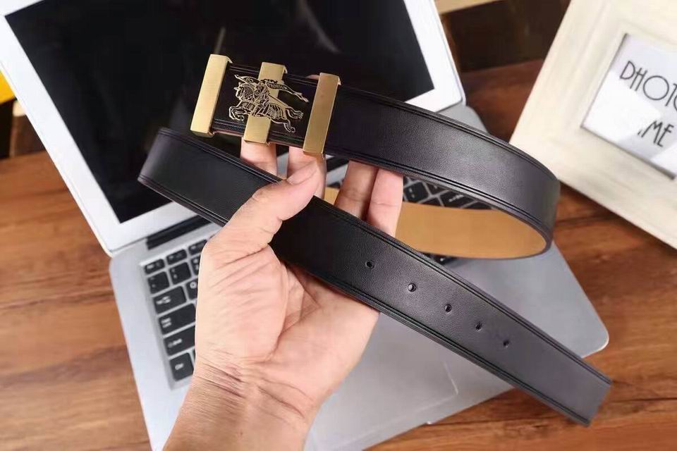 Super Perfect Quality Burberry Belts(100% Genuine Leather,steel buckle)-411