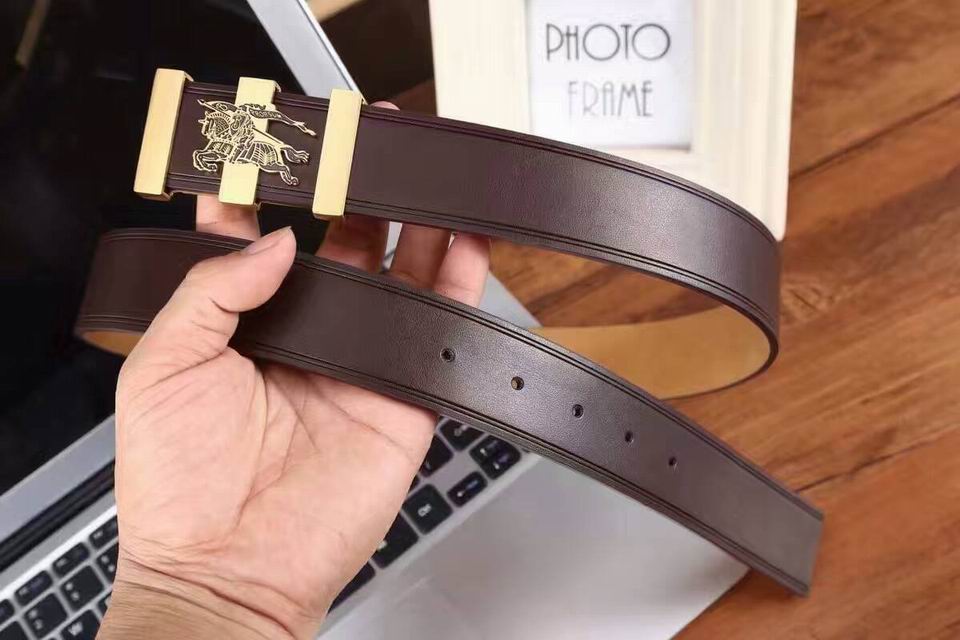 Super Perfect Quality Burberry Belts(100% Genuine Leather,steel buckle)-415