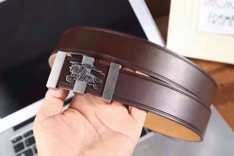 Super Perfect Quality Burberry Belts(100% Genuine Leather,steel buckle)-417