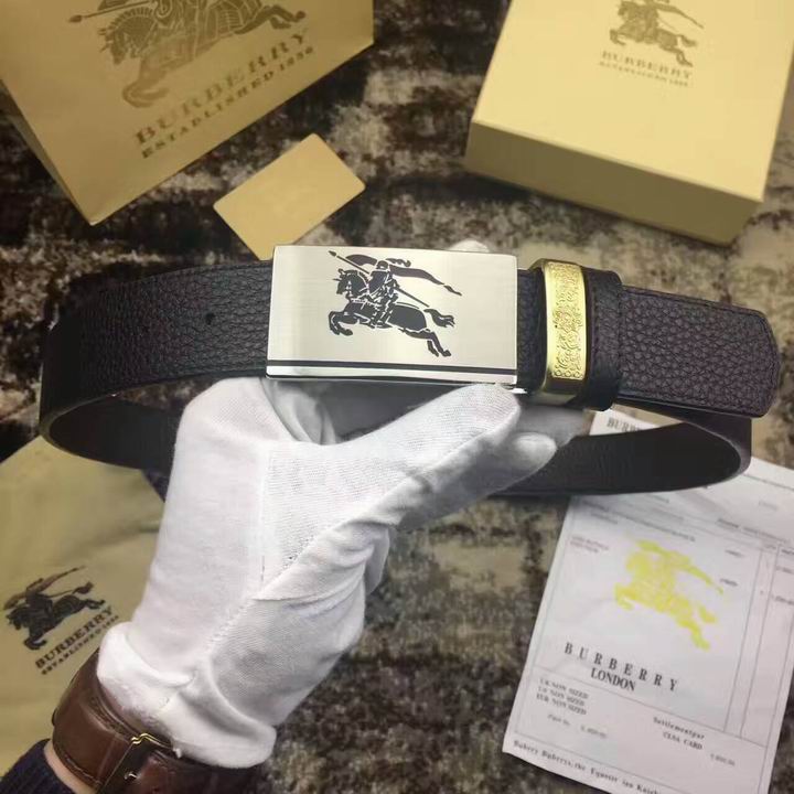 Super Perfect Quality Burberry Belts(100% Genuine Leather,steel buckle)-421