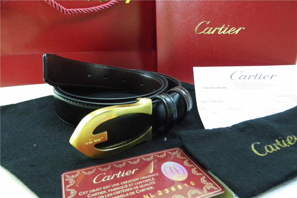 Super Perfect Quality Cartier Belts(100% Genuine Leather,Steel Buckle)-007