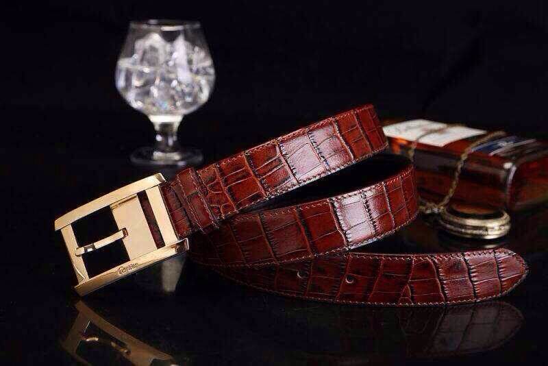 Super Perfect Quality Cartier Belts(100% Genuine Leather,Steel Buckle)-016