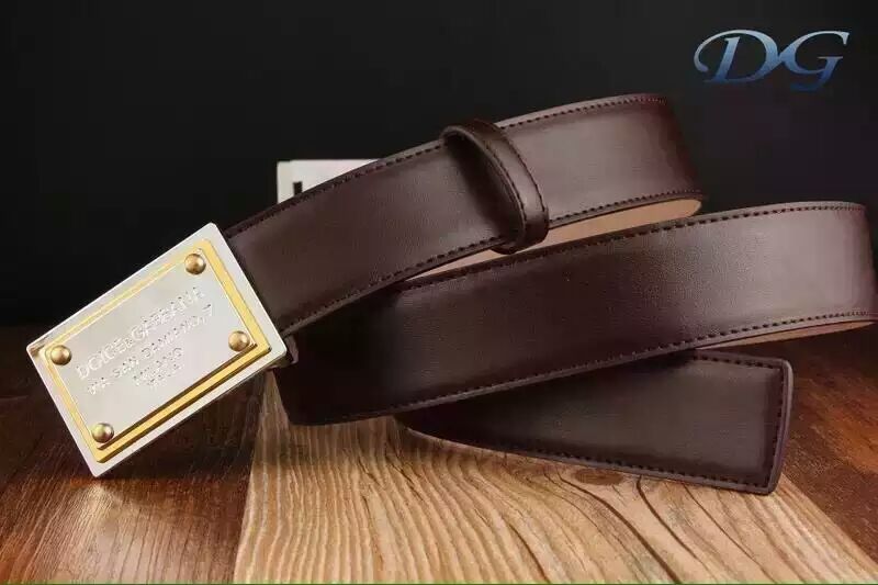 Super Perfect Quality DG Belts(100% Genuine Leather,Steel Buckle)-002