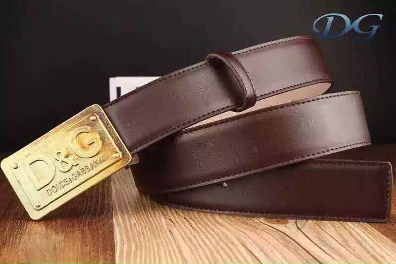 Super Perfect Quality DG Belts(100% Genuine Leather,Steel Buckle)-003