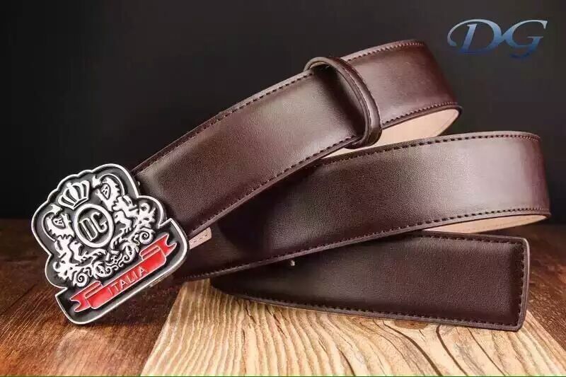 Super Perfect Quality DG Belts(100% Genuine Leather,Steel Buckle)-006