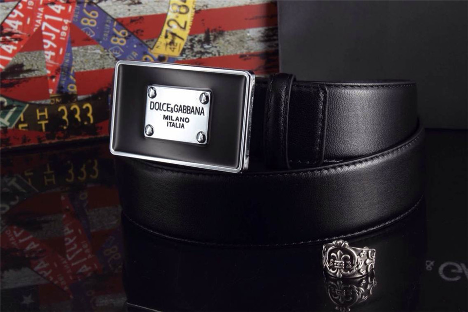 Super Perfect Quality DG Belts(100% Genuine Leather,Steel Buckle)-011