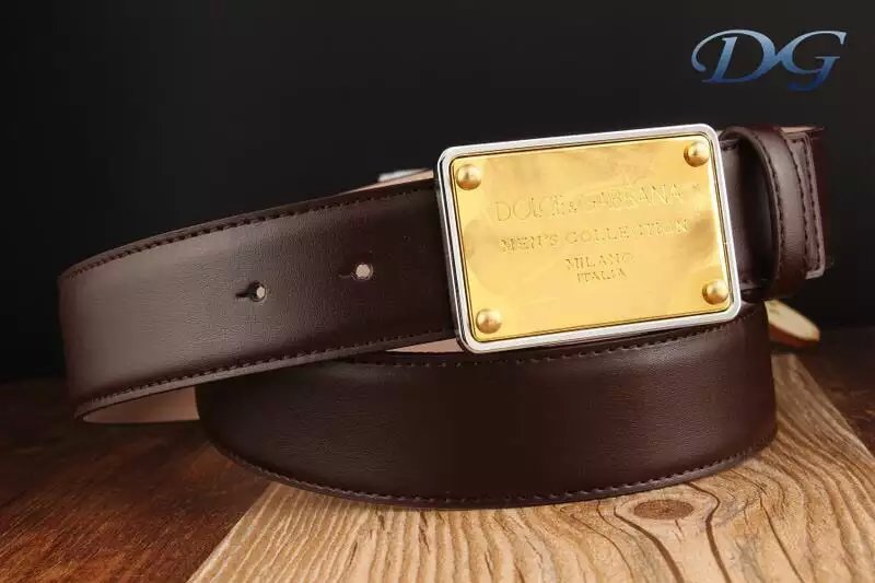 Super Perfect Quality DG Belts(100% Genuine Leather,Steel Buckle)-040