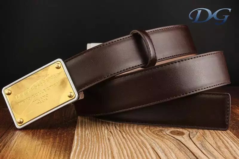 Super Perfect Quality DG Belts(100% Genuine Leather,Steel Buckle)-041