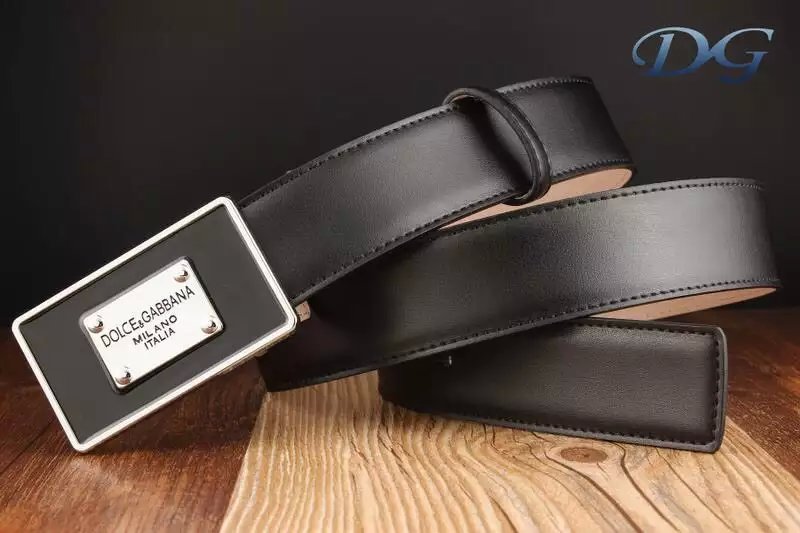 Super Perfect Quality DG Belts(100% Genuine Leather,Steel Buckle)-043