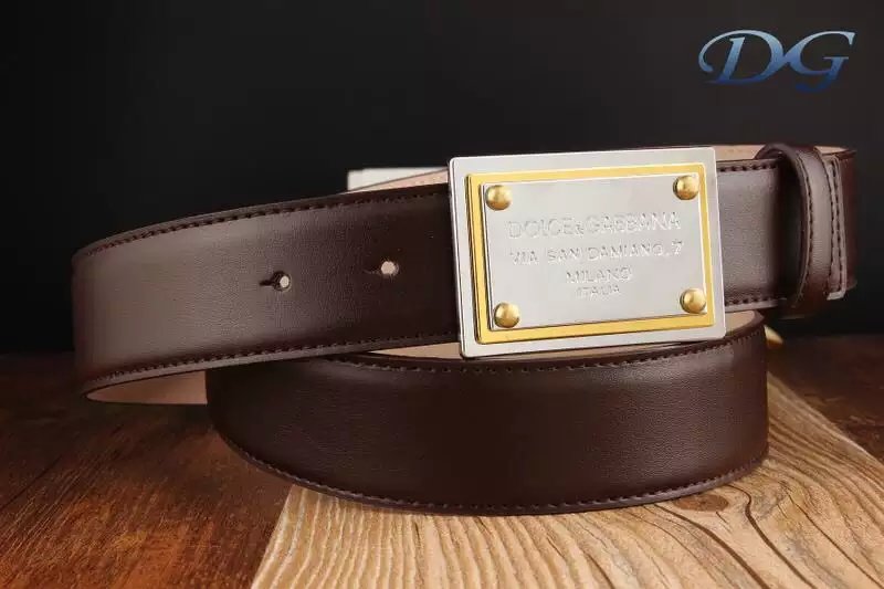 Super Perfect Quality DG Belts(100% Genuine Leather,Steel Buckle)-045