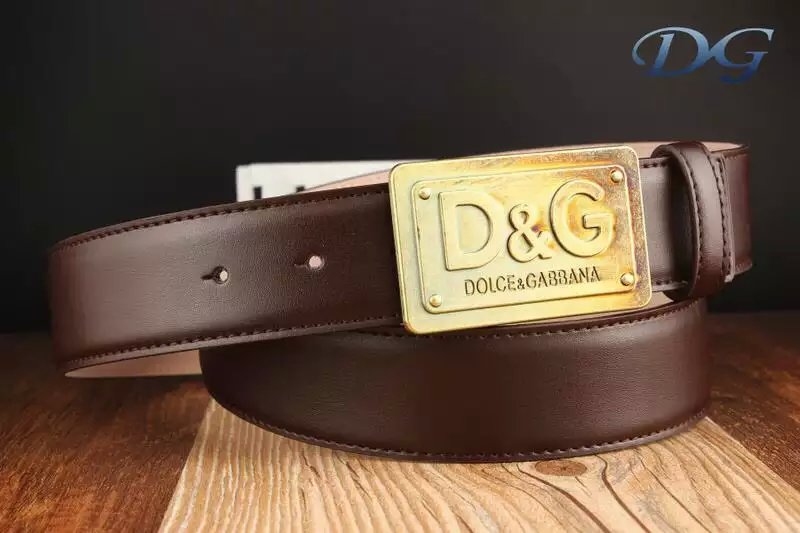 Super Perfect Quality DG Belts(100% Genuine Leather,Steel Buckle)-047