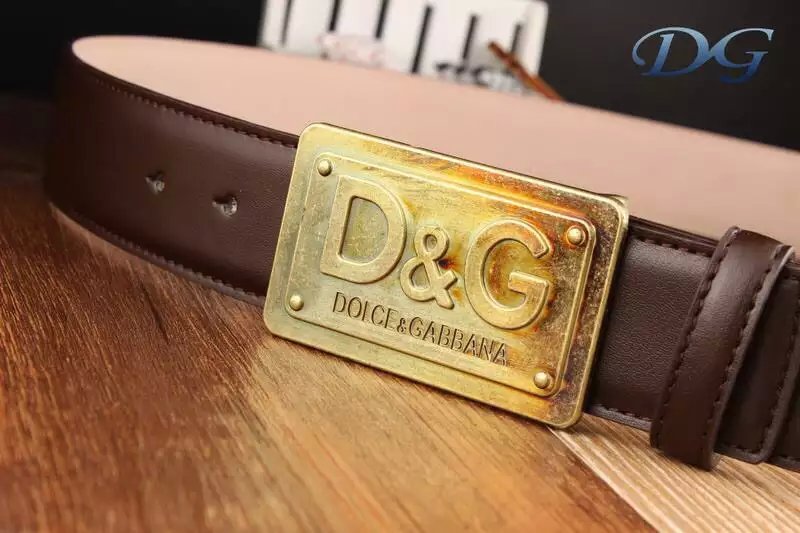 Super Perfect Quality DG Belts(100% Genuine Leather,Steel Buckle)-049