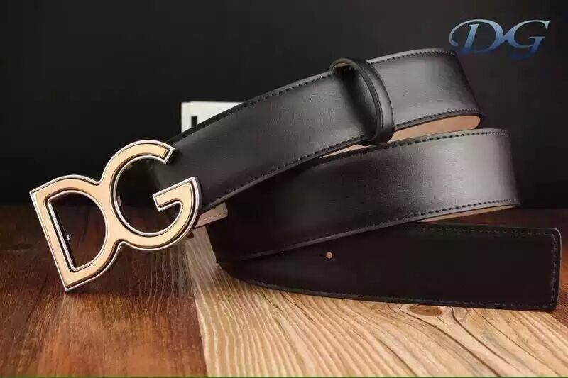Super Perfect Quality DG Belts(100% Genuine Leather,Steel Buckle)-070