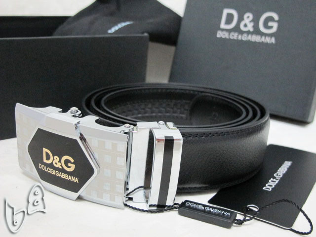 Super Perfect Quality DG Belts(100% Genuine Leather,Steel Buckle)-073