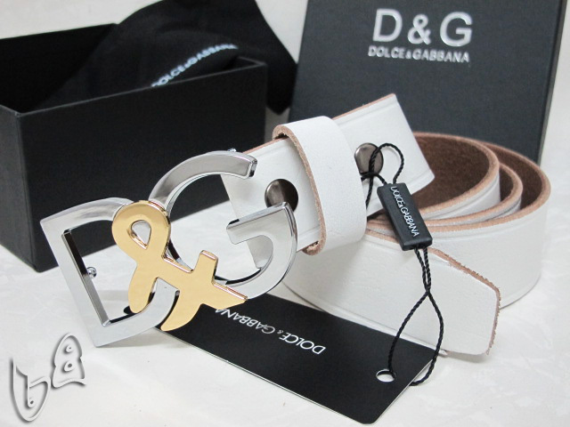 Super Perfect Quality DG Belts(100% Genuine Leather,Steel Buckle)-079