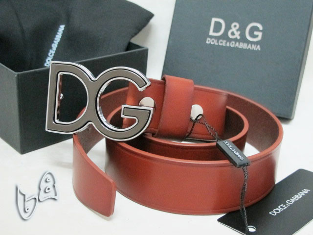 Super Perfect Quality DG Belts(100% Genuine Leather,Steel Buckle)-103