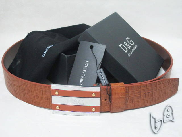 Super Perfect Quality DG Belts(100% Genuine Leather,Steel Buckle)-121