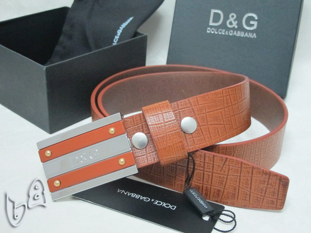 Super Perfect Quality DG Belts(100% Genuine Leather,Steel Buckle)-123
