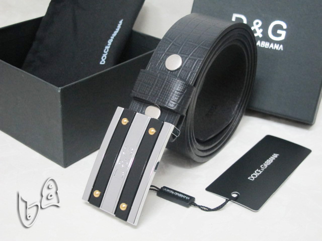 Super Perfect Quality DG Belts(100% Genuine Leather,Steel Buckle)-125