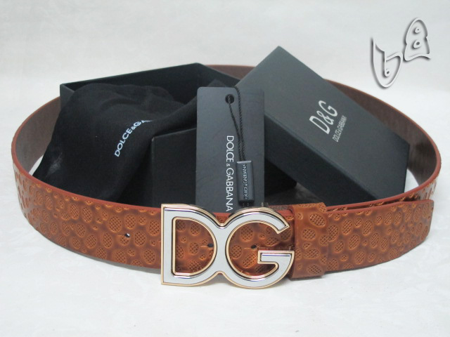 Super Perfect Quality DG Belts(100% Genuine Leather,Steel Buckle)-127