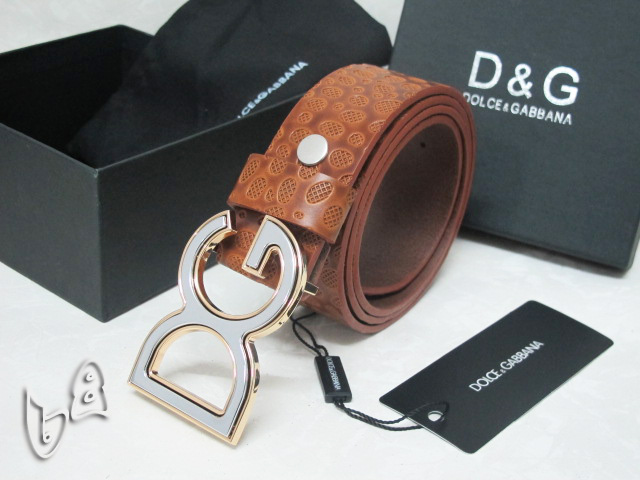 Super Perfect Quality DG Belts(100% Genuine Leather,Steel Buckle)-128