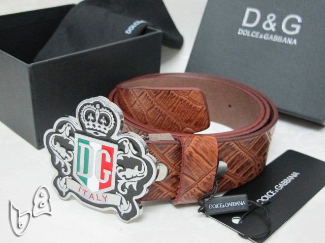 Super Perfect Quality DG Belts(100% Genuine Leather,Steel Buckle)-137