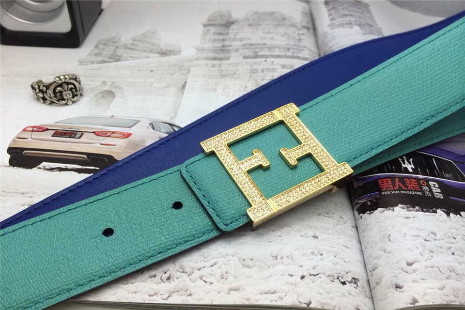 Super Perfect Quality FD Belts(100% Genuine Leather,steel Buckle)-018