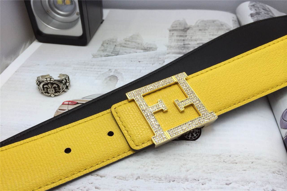 Super Perfect Quality FD Belts(100% Genuine Leather,steel Buckle)-021