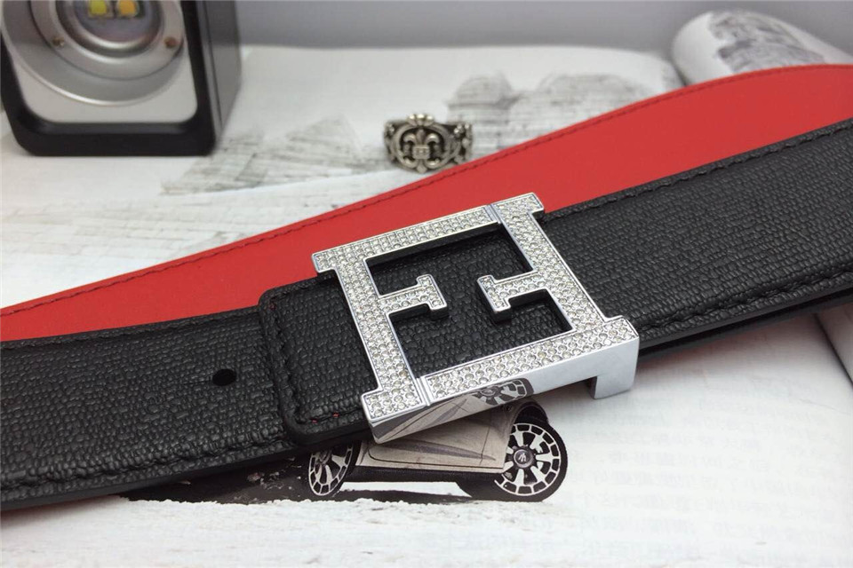Super Perfect Quality FD Belts(100% Genuine Leather,steel Buckle)-024