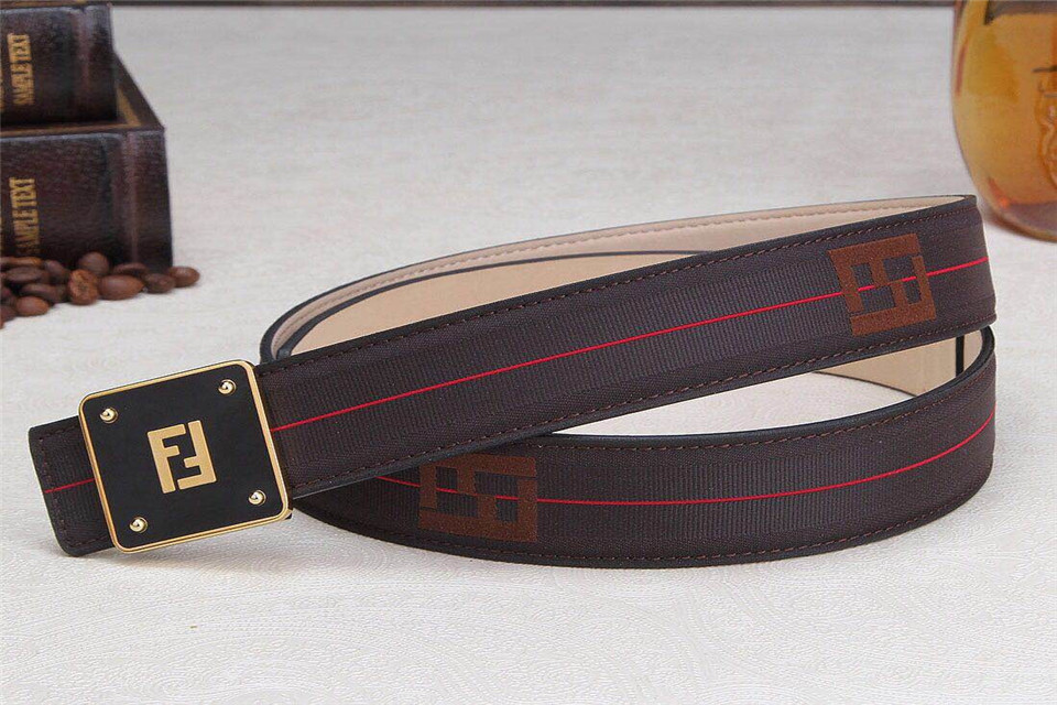 Super Perfect Quality FD Belts(100% Genuine Leather,steel Buckle)-027