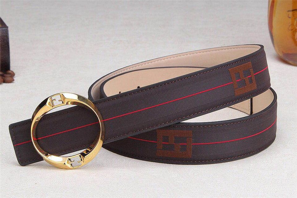 Super Perfect Quality FD Belts(100% Genuine Leather,steel Buckle)-031