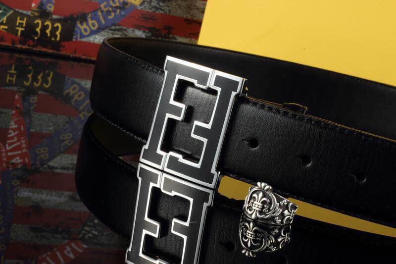 Super Perfect Quality FD Belts(100% Genuine Leather,steel Buckle)-036
