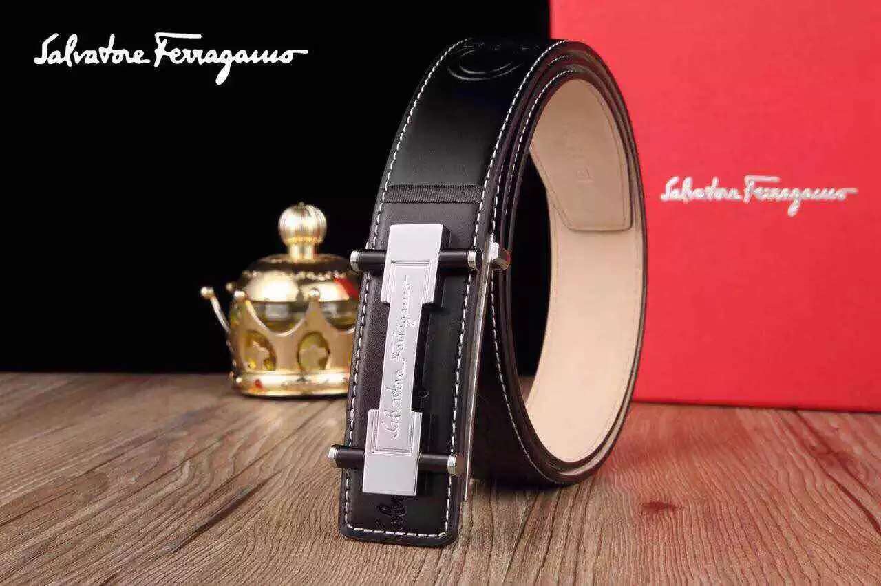 Super Perfect Quality Ferragamo Belts(100% Genuine Leather,steel Buckle)-010