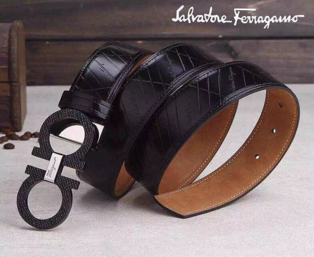 Super Perfect Quality Ferragamo Belts(100% Genuine Leather,steel Buckle)-016