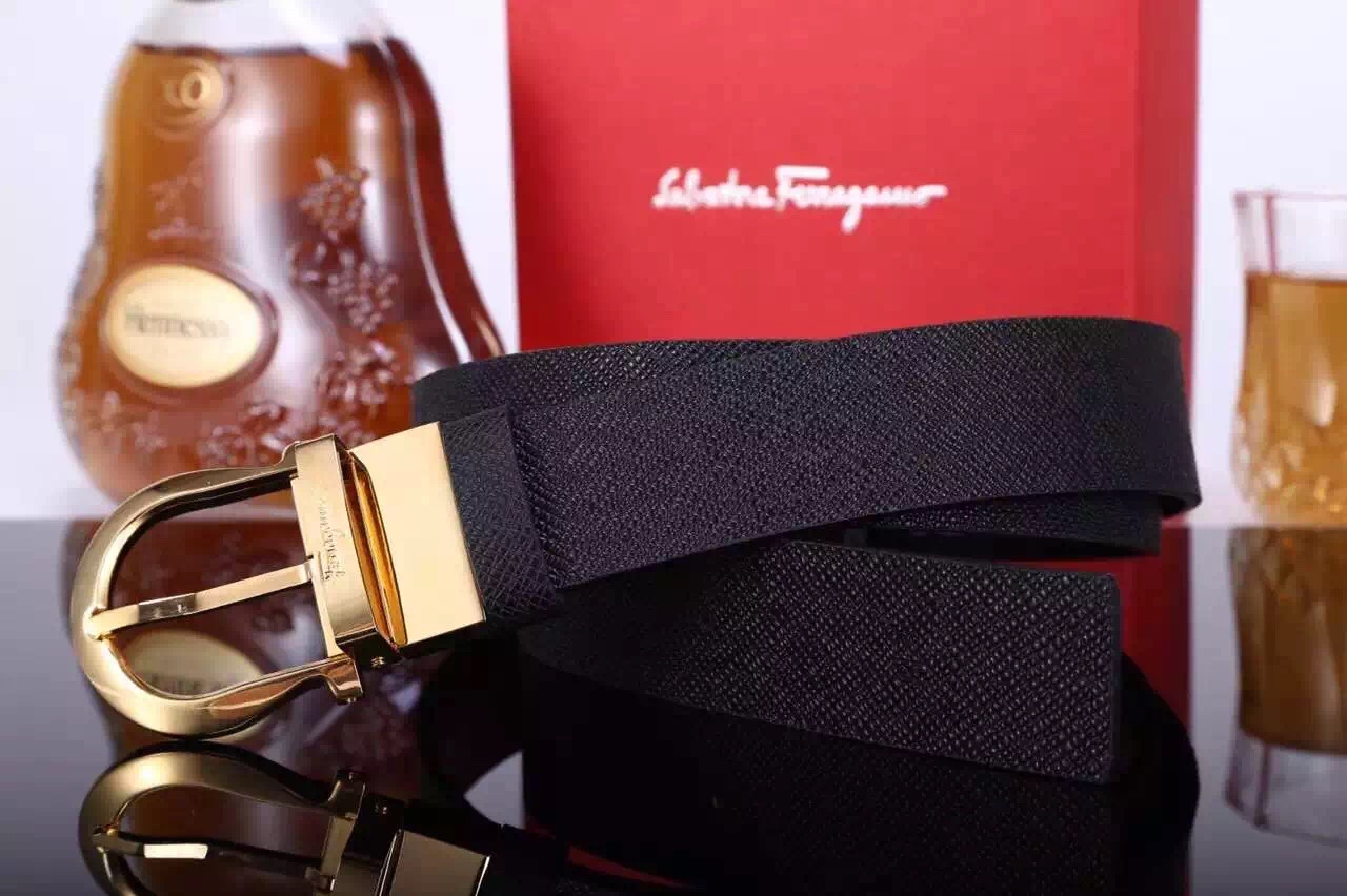 Super Perfect Quality Ferragamo Belts(100% Genuine Leather,steel Buckle)-053