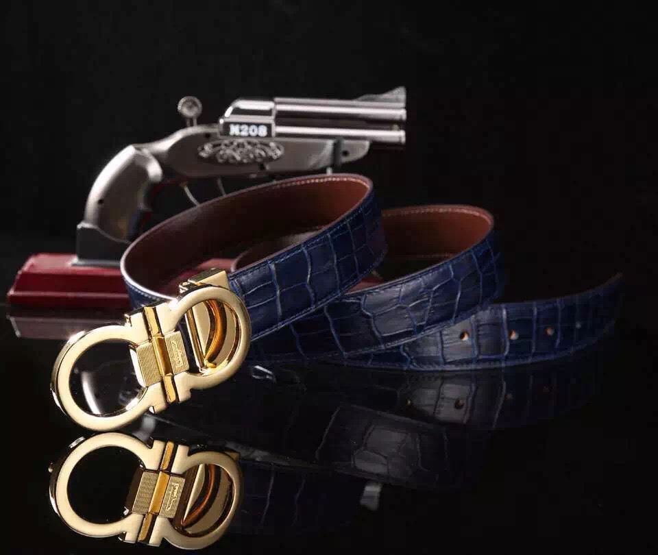 Super Perfect Quality Ferragamo Belts(100% Genuine Leather,steel Buckle)-078