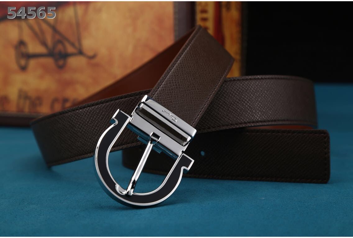 Super Perfect Quality Ferragamo Belts(100% Genuine Leather,steel Buckle)-111