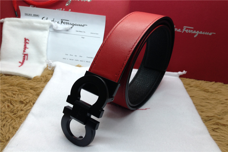 Super Perfect Quality Ferragamo Belts(100% Genuine Leather,steel Buckle)-124