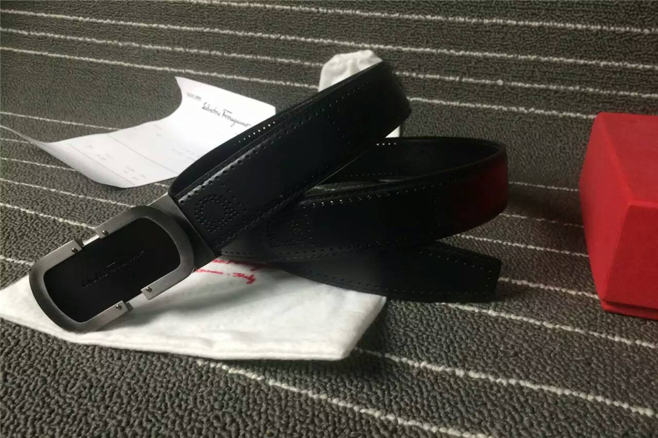 Super Perfect Quality Ferragamo Belts(100% Genuine Leather,steel Buckle)-161