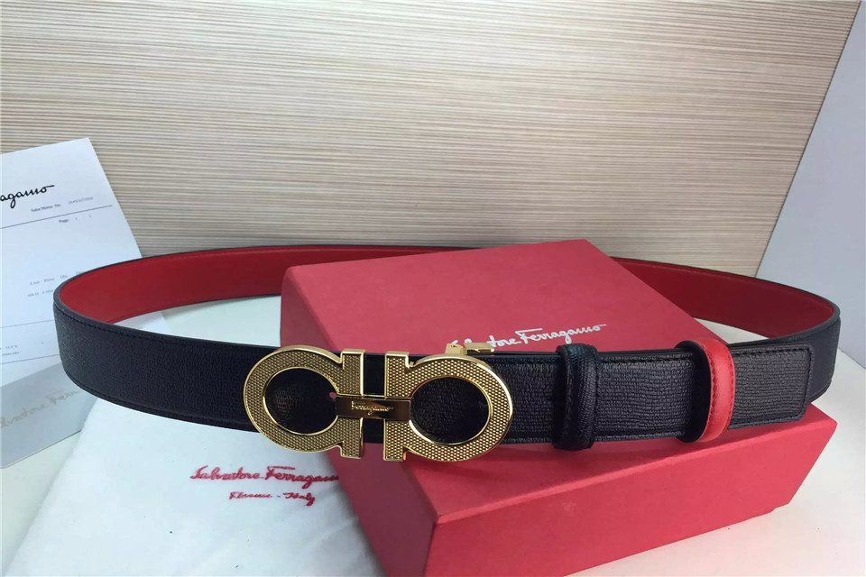 Super Perfect Quality Ferragamo Belts(100% Genuine Leather,steel Buckle)-173