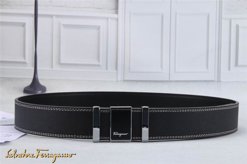 Super Perfect Quality Ferragamo Belts(100% Genuine Leather,steel Buckle)-205